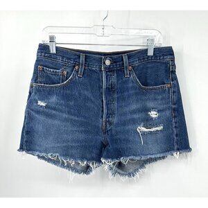 Levi's Blue Jean Shorts